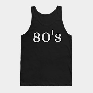 80s - style Tank Top